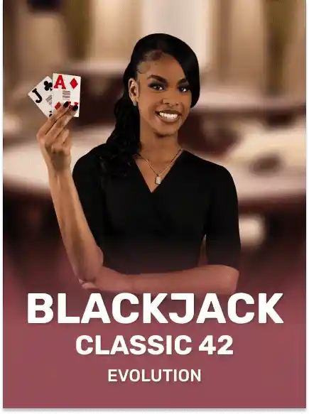 Blackjack Classic 42 game tile